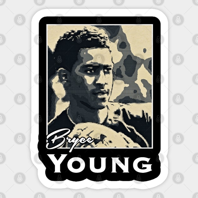 Bryce Young Alabama Sticker by Zachariya420